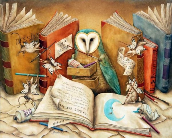 Книжные птицы