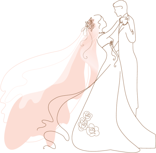 Свадьба рисунок