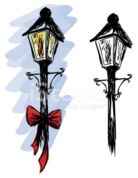 Фонарь гелевой ручкой