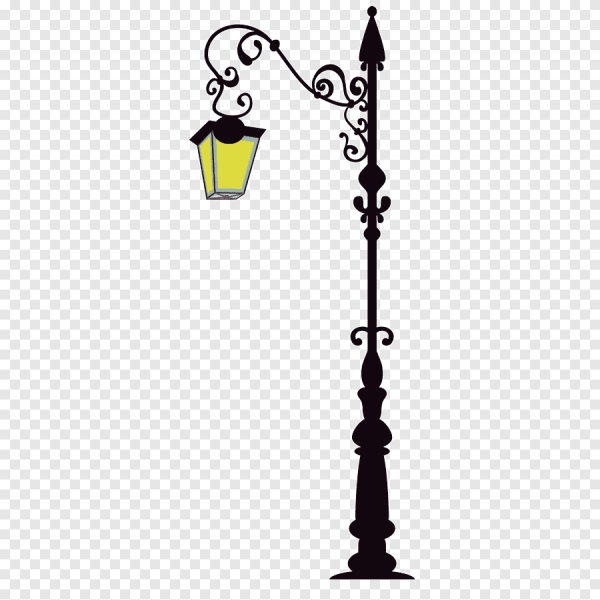 Векторный уличный фонарь