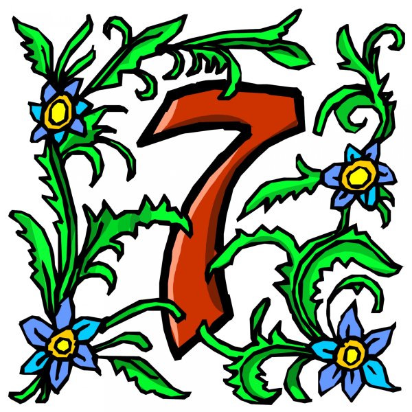 Сказочная цифра семь