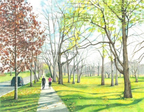 Художник Глеб Голубецкий пейзажи