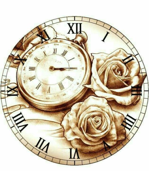 Циферблат часов