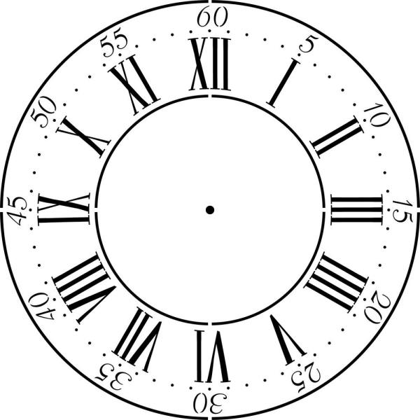 Часы для распечатки