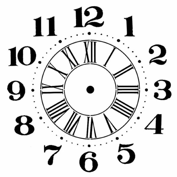 Циферблат часов