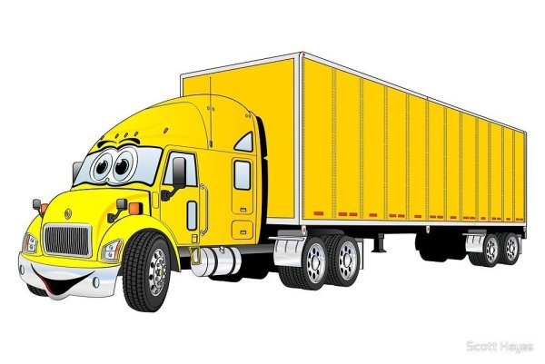 Грузовик с глазами