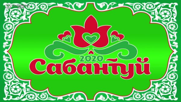 Татарский национальный орнамент Сабантуй