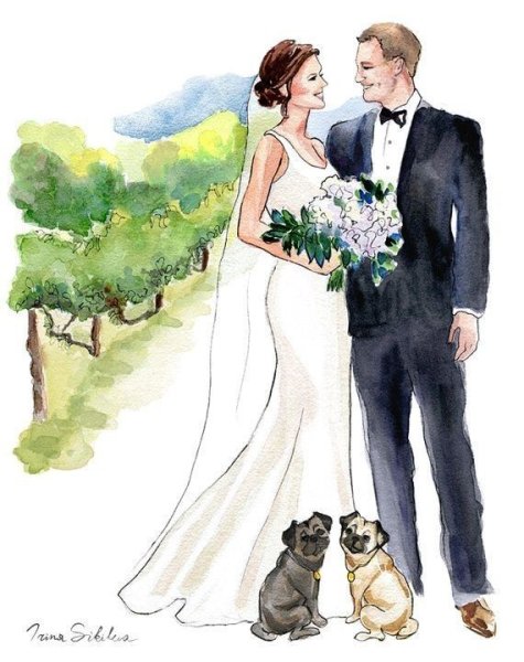 Иллюстрации Inslee Haynes свадьба