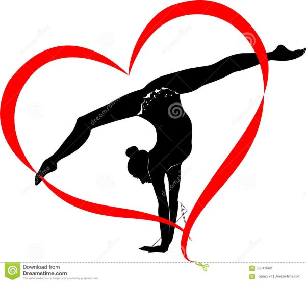 Художественная гимнастика символ