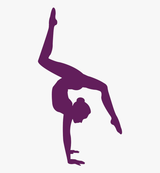 Акробат силуэт