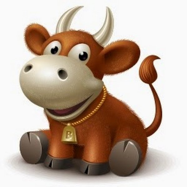 Бычок мультяшка