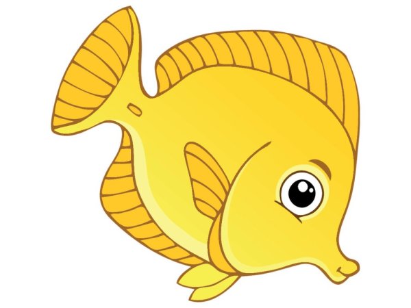 Рисование разноцветные рыбки