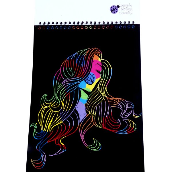 Скретч блокнот для рисования