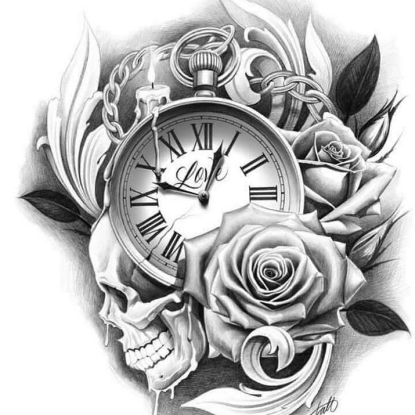 Тату Чикано часы