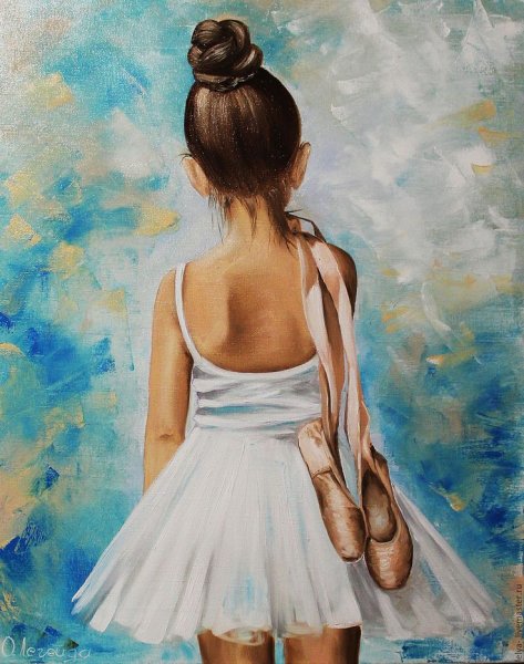 Девушка рисунок