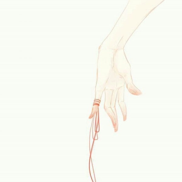 Женская рука арт