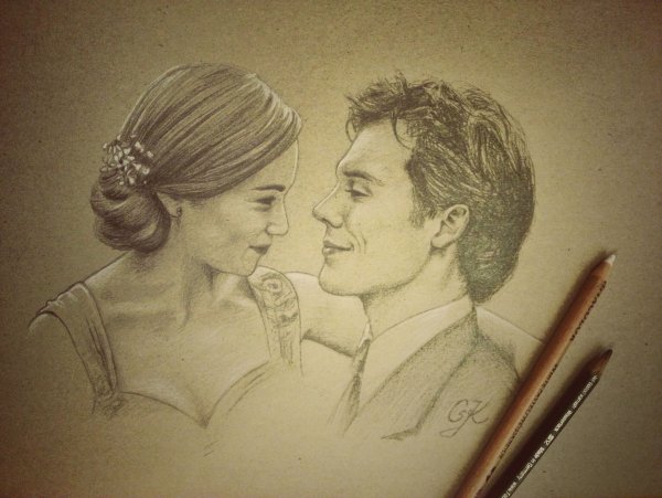 Сэм Клафлин рисунок