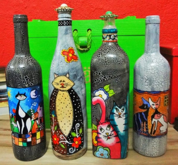 Бутылка для раскрашивания