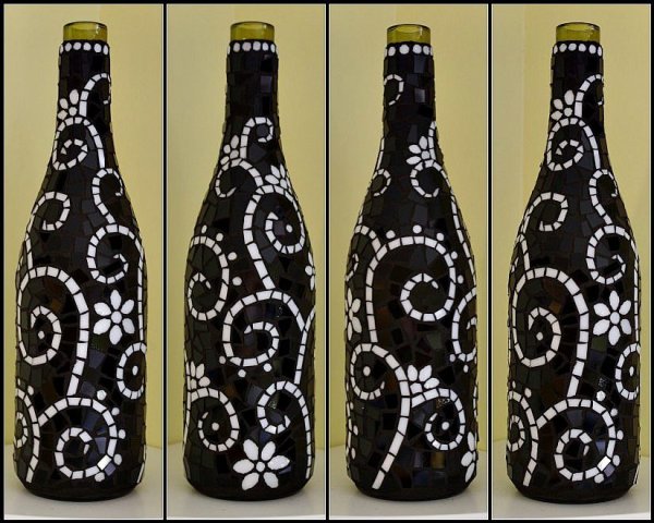 Орнамент на бутылке