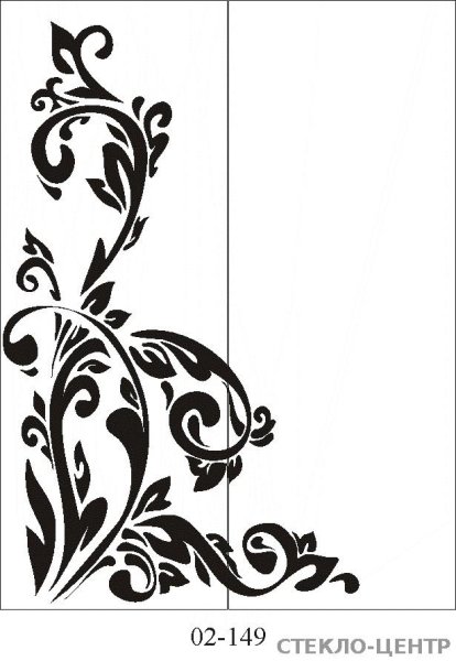 Трафаретные узоры на мебели