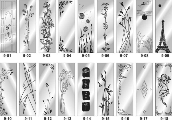 Пескоструйный рисунок на стекле