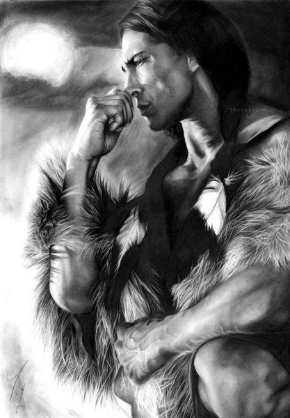 Брэд Питт портрет