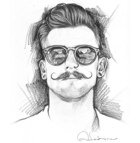 Нарисовать мужчину