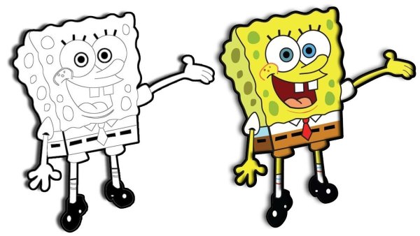 Губка Боб рисунок