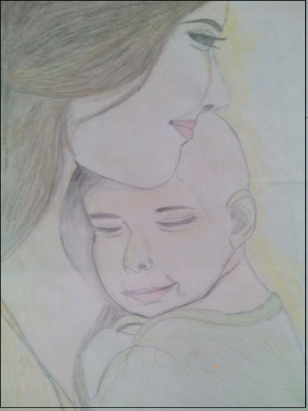 Рисунок мамы