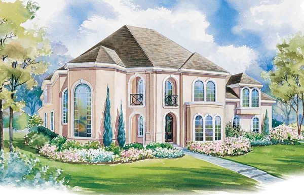 Красивые дома рисунки