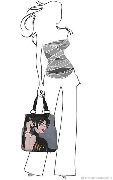 Рисунки на шоппер