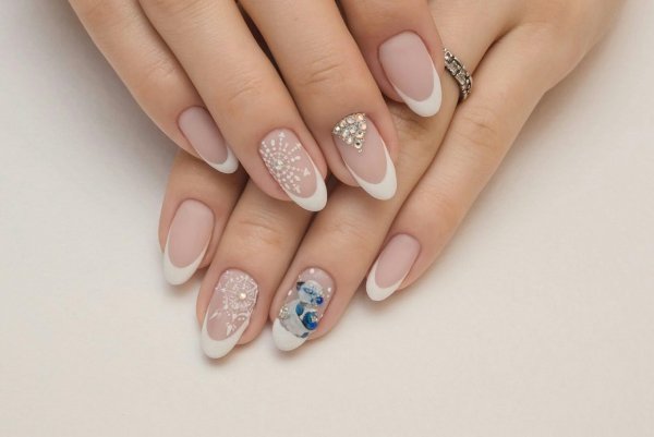 Новогодние ногти