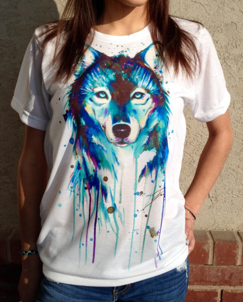 Оригинальные принты на футболках