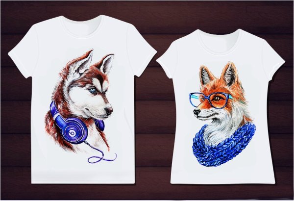 Красивые футболки женские