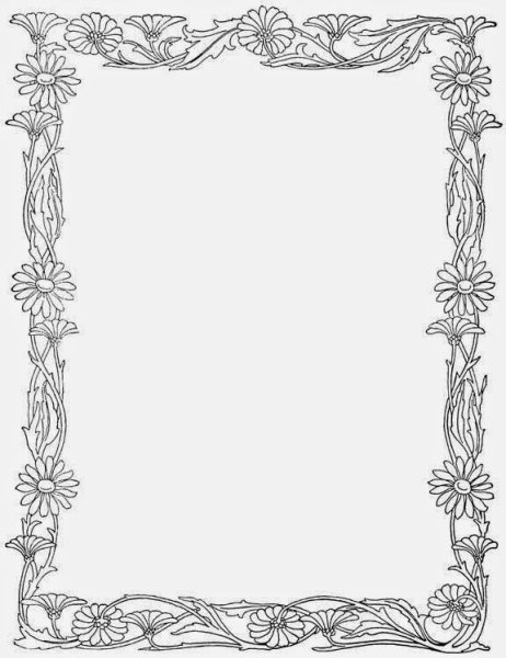 Красивые рамки черно белые