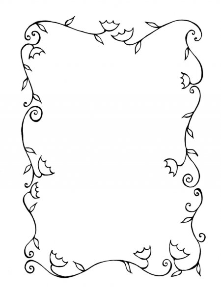 Рамка узор