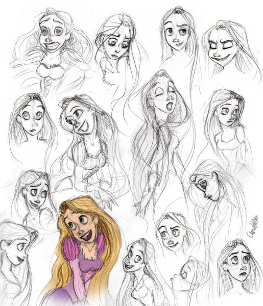 Рисовка Дисней