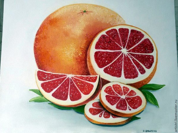 Натюрморт акварельными карандашами