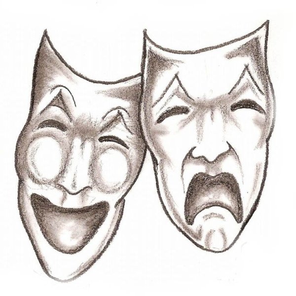 Эскиз театральной маски