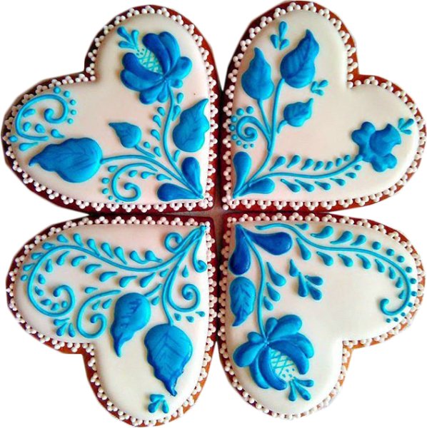 Расписные пряники Гжель