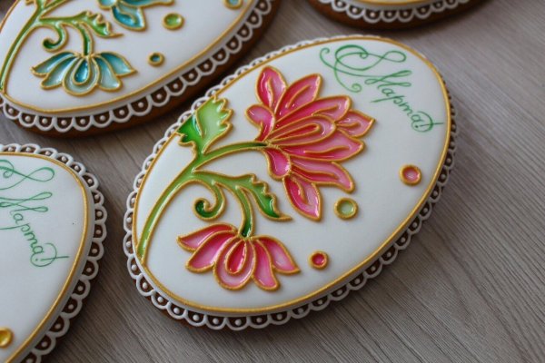 Витражные пряники