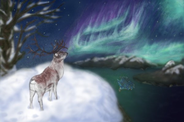 Природа Ямала рисунки