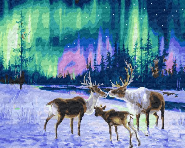 Тундра рисунок