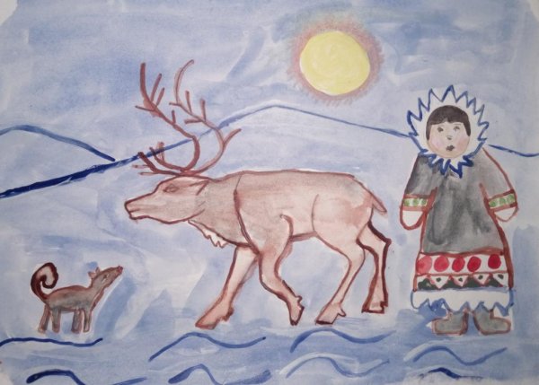 Ненцы рисунок