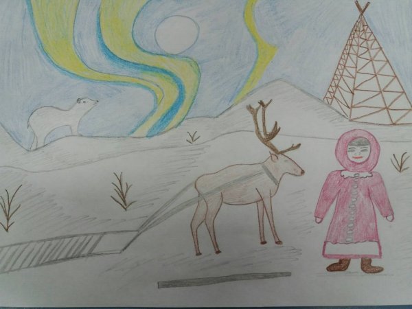 Природа Забайкалья рисунки