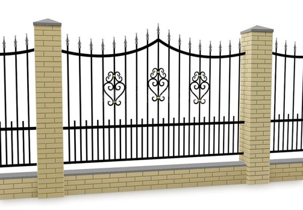 Красивый забор