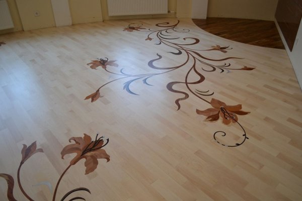 Линолеум с узором в зал