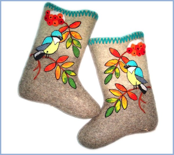 Валенки рисунок