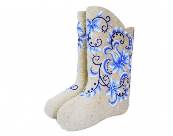 Indigo Autnent brand валенки