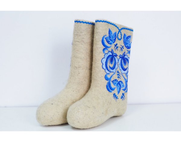 Гжель валенки фелтмег
